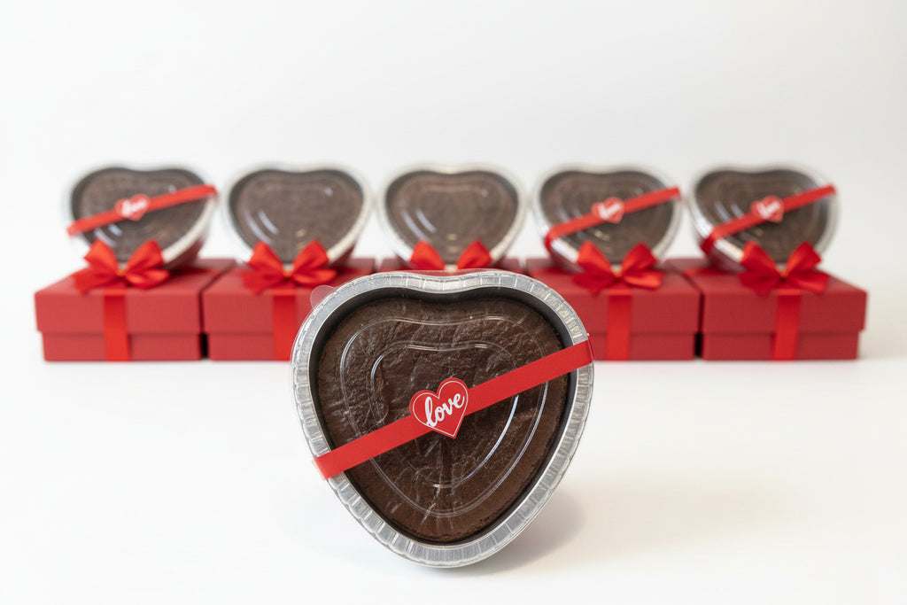 Valentine's Oversized Heart Brownie