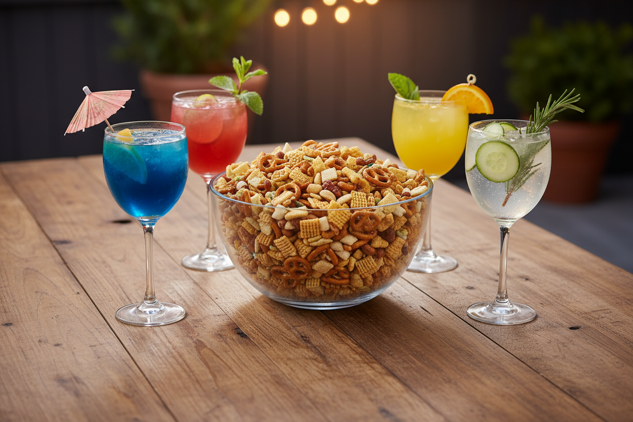 remove half of the drinks